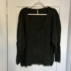 Free People V-Neck Sweater